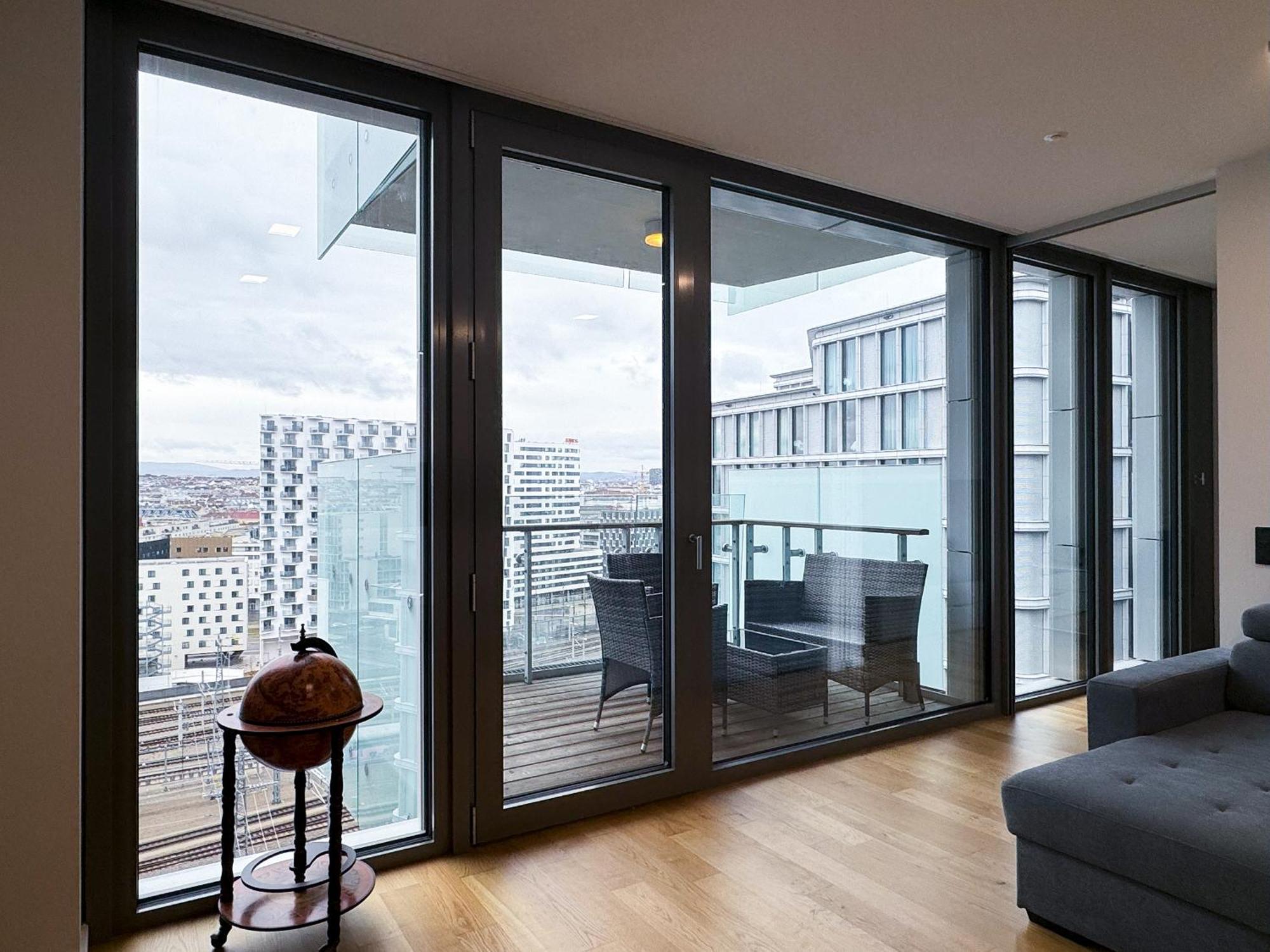 Luxus-Apartment Mit Weitblick Wien Eksteriør bilde
